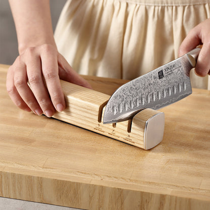 Nordic Cook™ Premium Køkkenknivsliber i Træ