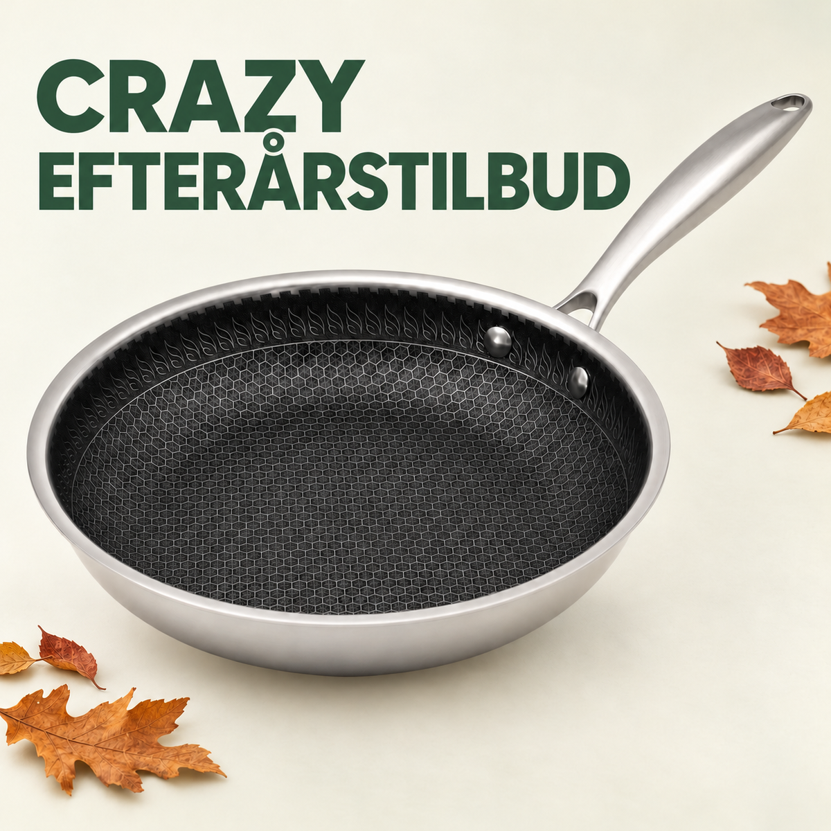 CRAZY EFTERÅRSTILBUD – Nordic Cook stegepande uden PFAS